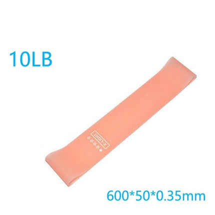 Portable Fitness Workout Equipment Rubber Resistance Bands Yoga Gym