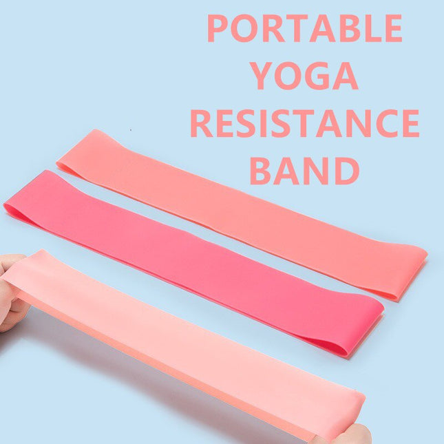Rubber Resistance Yoga Bands