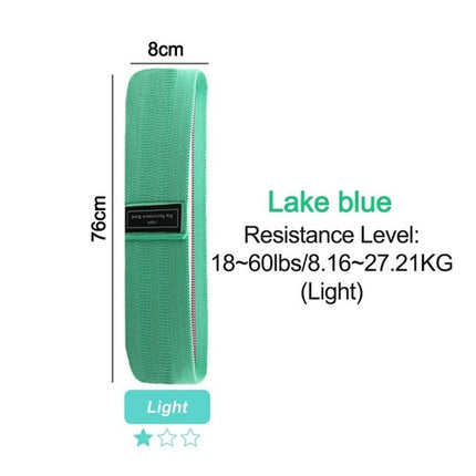 Resistance Exercise Fabric Bands Set Non-slip Booty Workout Fitness