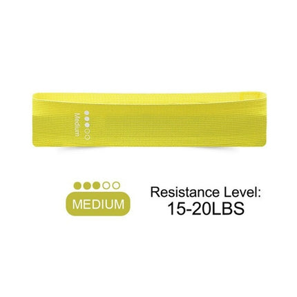 Resistance Exercise Fabric Bands Set Non-slip Booty Workout Fitness