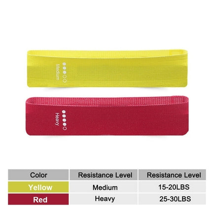 Resistance Exercise Fabric Bands Set Non-slip Booty Workout Fitness