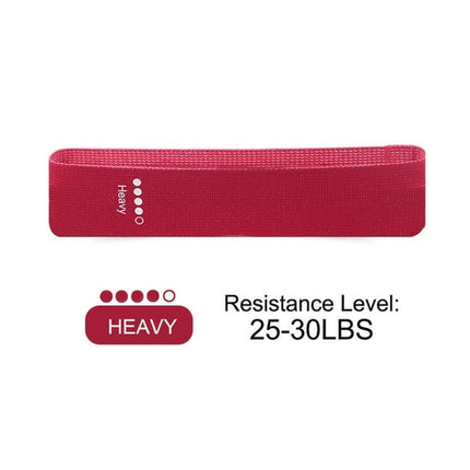 Resistance Exercise Fabric Bands Set Non-slip Booty Workout Fitness