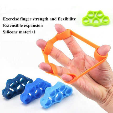 Silicone Hand Finger Gripper Finger Expander Strength Trainer Finger