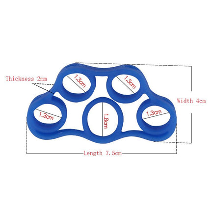Silicone Hand Finger Gripper Finger Expander Strength Trainer Finger