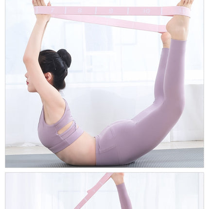 Strength Pilates Sports Training Exercise Elastic Rope Fitness
