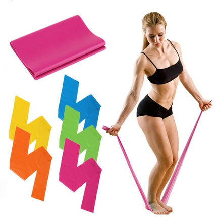 Training Fitness Gum Exercise Gym Strength Resistance Bands Pilates