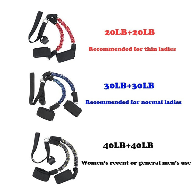 Legs Glute Strength Training Resistance Bands