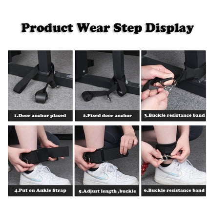 Legs Glute Strength Training Resistance Bands