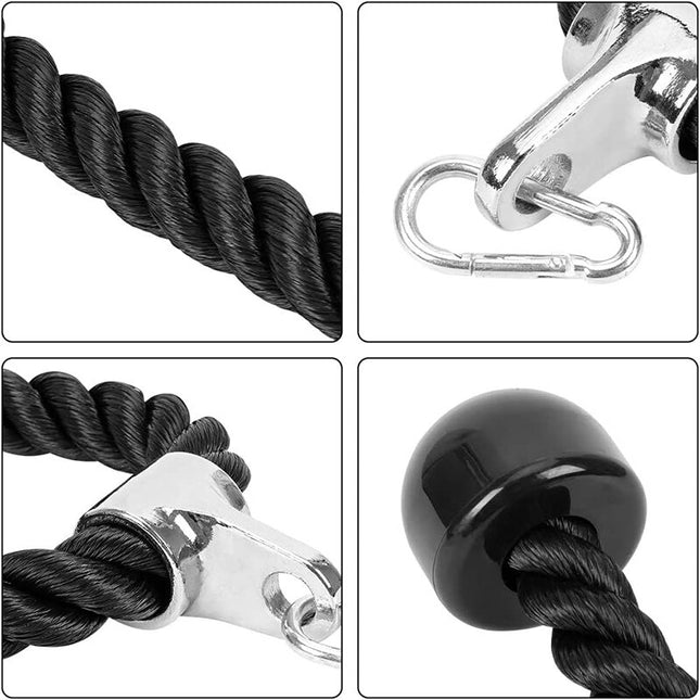 Tricep Workout Rope Tension Cord for Exercise