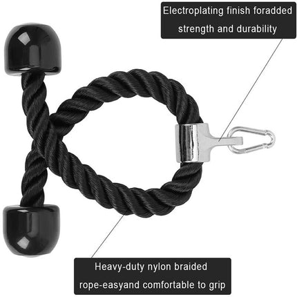 Tricep Workout Rope Tension Cord for Exercise