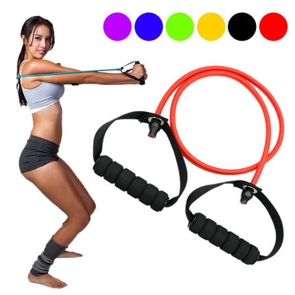 Unisex Adult Multifunctional Latex Resistance Bands Tube Workout Gym