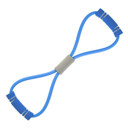 Woman Resistance Bands With Foam Sports At Home Yoga Fitness