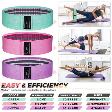 Women's Fitness Resistance Band Buttocks Exercise Suitable For