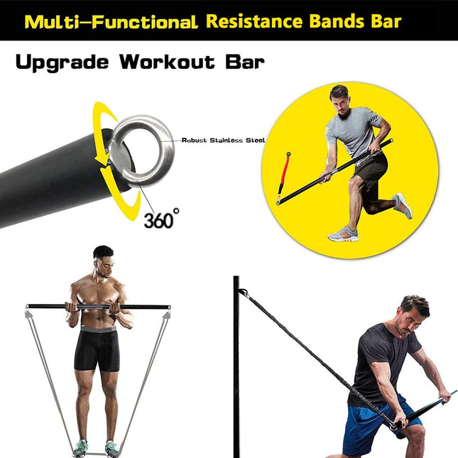 Workout Resistance Yoga Elastic Bands