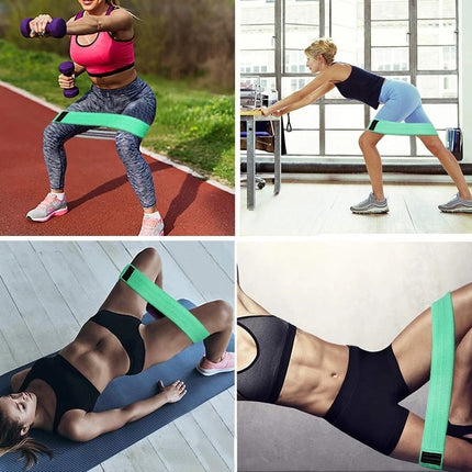 Yoga Hip Ring Fitness Resistance Band Fabric Fitness Extender Elastic