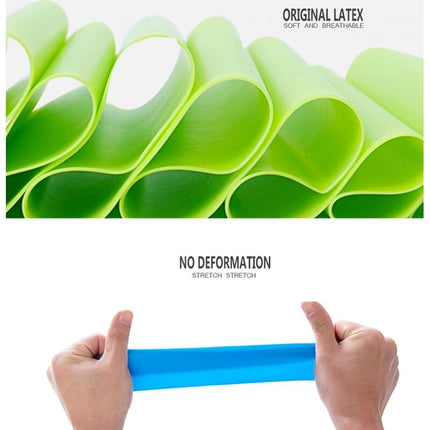 Yoga Pilates Resistance Band Stretching Exercise Fitness Belt Elastic
