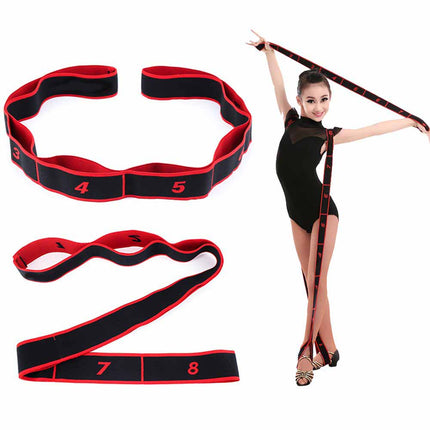 Yoga Pull Strap Belt Polyester Girl Latin Dance Gymnastics Trainer