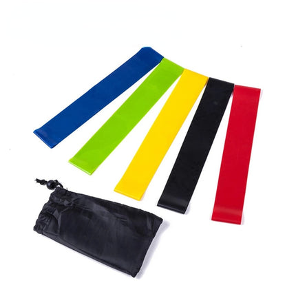Yoga Resistance Bands Level 5 Rubber Training Pull Rope Exercises