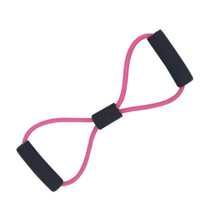 Yoga Resistance Exercise Bands Gym Fitness Equipment Pull Rope 8 Word