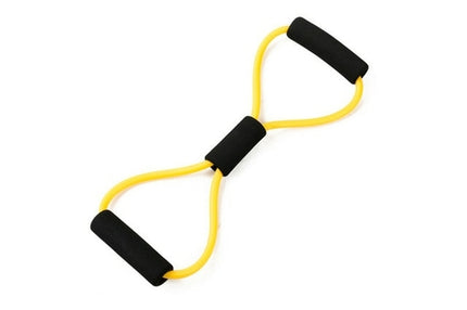 Yoga Resistance Exercise Bands Gym Fitness Equipment Pull Rope 8 Word
