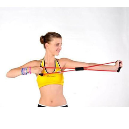 Yoga Supplies Figure 8 Pull Rope Yoga Resistance Band Gym Fitness