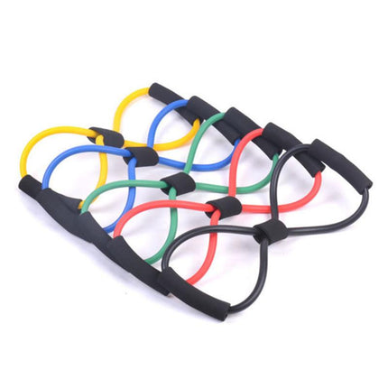 Yoga Supplies Figure 8 Pull Rope Yoga Resistance Band Gym Fitness