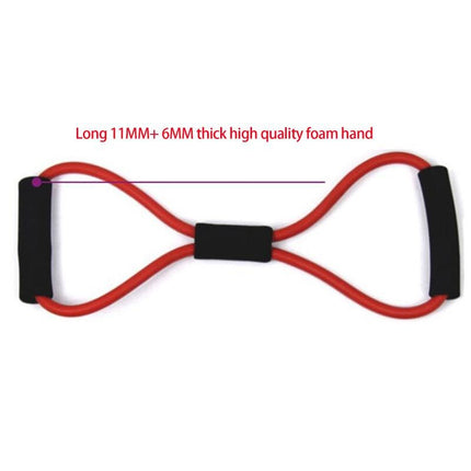 Yoga Supplies Figure 8 Pull Rope Yoga Resistance Band Gym Fitness