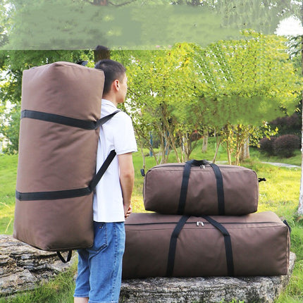 Heavy Canvas Tent Bag Riding Equipment Bag Large Capacity