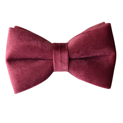 Velvet Dog Collar Double Microfiber Bowknot Pet Products