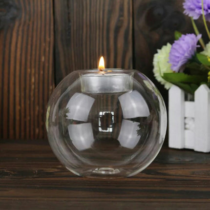 CRYSTAL CANDLE HOLDER