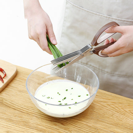 Stainless Steel Multifunctional Food Supplement Laver Chopped Food Scissors