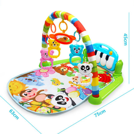 Baby Pedal Piano Baby Music Fitness Stand Toy Baby Fitness Device