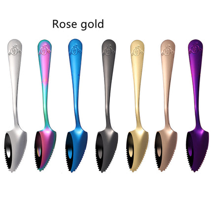 Creative Pomelo Spoon Baby Food Supplement Dredging