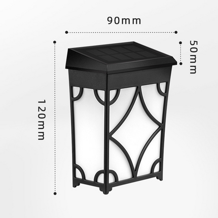 New Solar Wall Lamp Outdoor Garden Waterproof Home