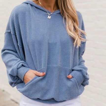 Women  Corduroy Hooded