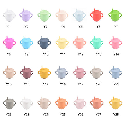 Baby Food Supplement Silicone Tableware Set