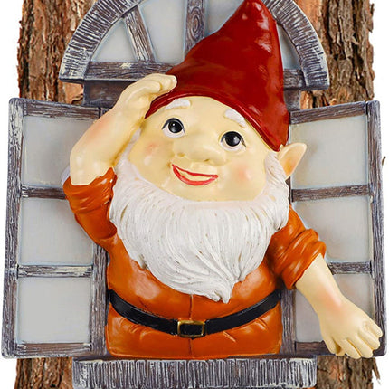 New Garden Fairy Gnome Home Decoration Doors Windows