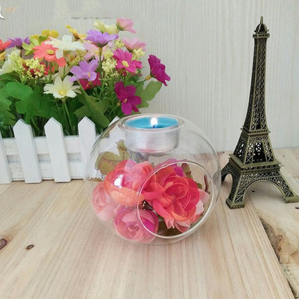 CRYSTAL CANDLE HOLDER