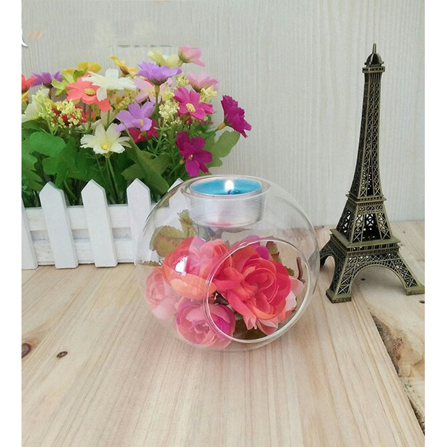 CRYSTAL CANDLE HOLDER