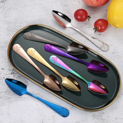 Creative Pomelo Spoon Baby Food Supplement Dredging