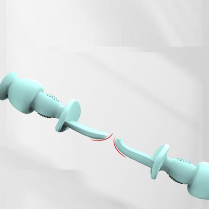 Training Food Supplement Baby Silicone Spoon And Fork Set