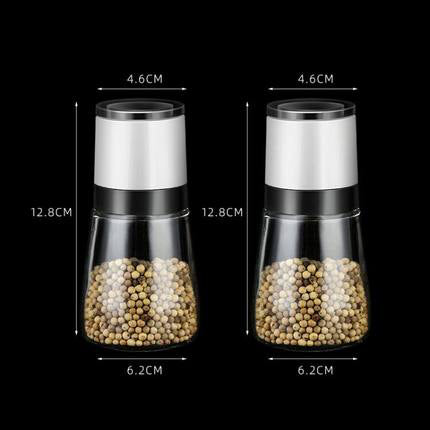 Household Manual Rose Salt Food Supplement Grinding Bottle