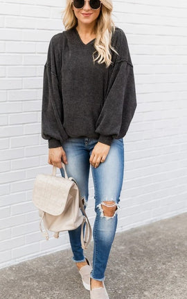 Women  Corduroy Hooded