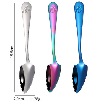 Creative Pomelo Spoon Baby Food Supplement Dredging