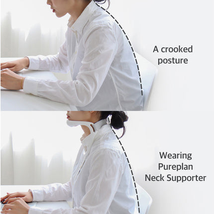 New Neck Brace Support Posture Improve Pain Caused By Bowing Your Head Health Care Girth Adjustable Correct Effectively Stretcher