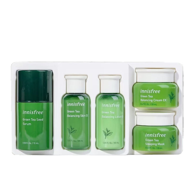 innisfree Korean original sample green tea seed 5pcs sets skin care