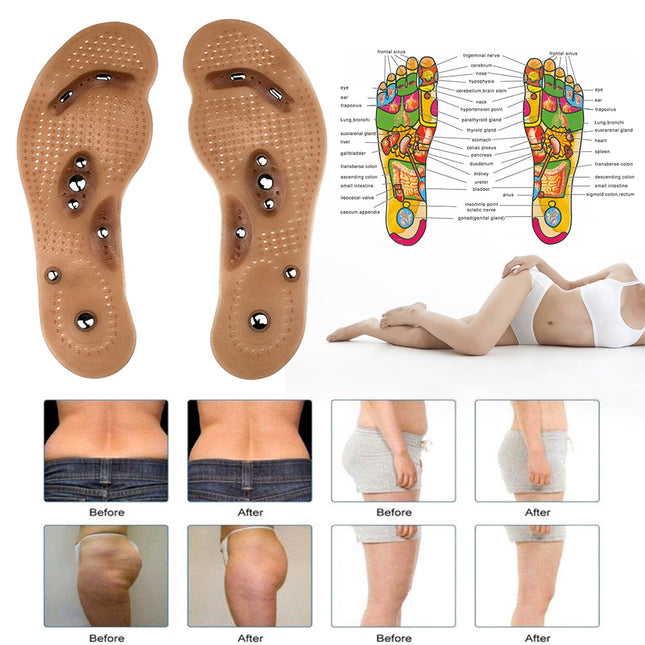 Insole Eight-grain Magnetic Feet Acupressure