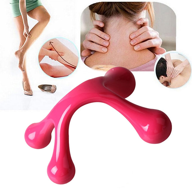 Four Ball Back Mini Massage Stick Acupressure