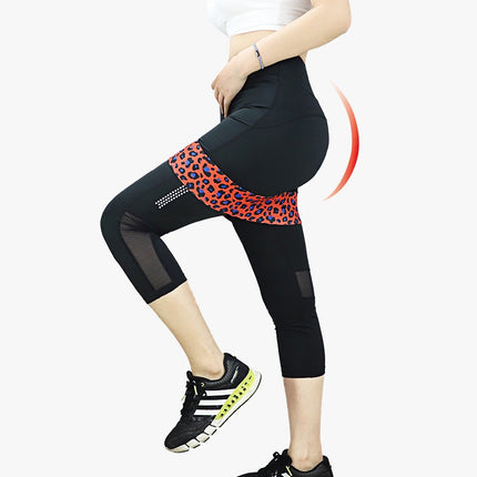 Printed Leopard Hip Resistance Bands