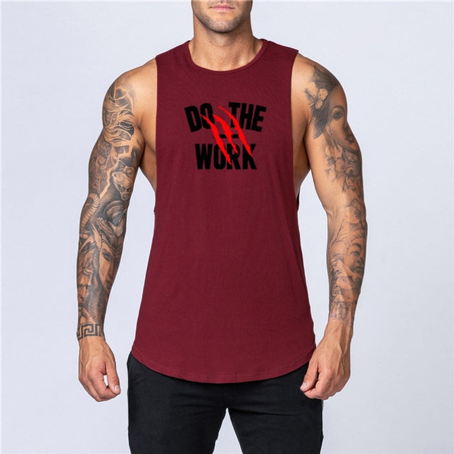 Workout Gym Mens Tank Top Vest